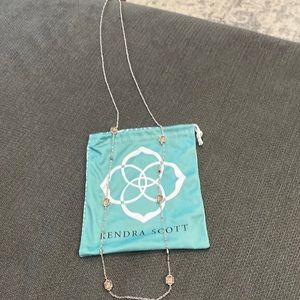 Kendra Scott silver necklace